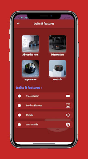Android application mi robot vacuum mop2 pro Guide screenshort