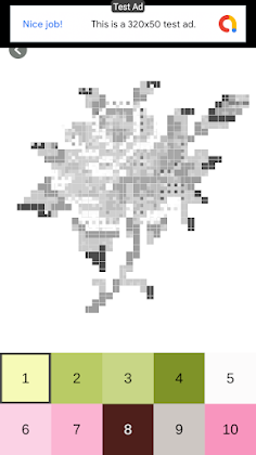 Cross Stitch Flower Art Pixel - Screenshot 2