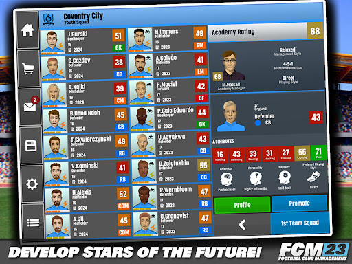 FCM23 Soccer Club Management - Sports - games