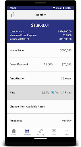Your Mortgage App Screen 2