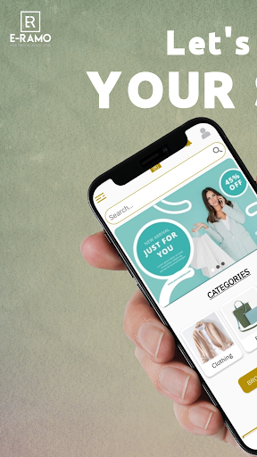 Android application e-RAMO Store (Demo) screenshort