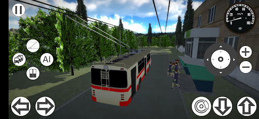 Micro-Trolleybus Simulator Screen 2