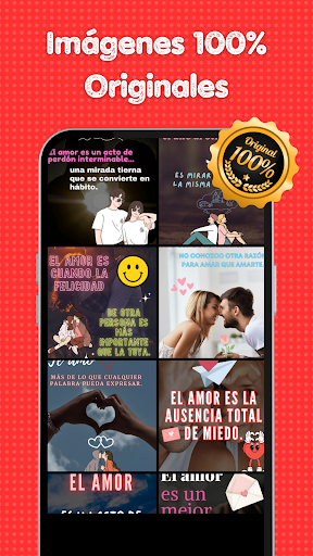 Android application Frases Bonitas de Amor screenshort