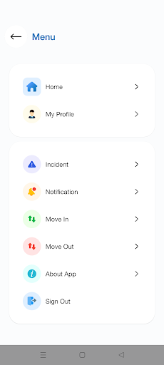 App screenshot