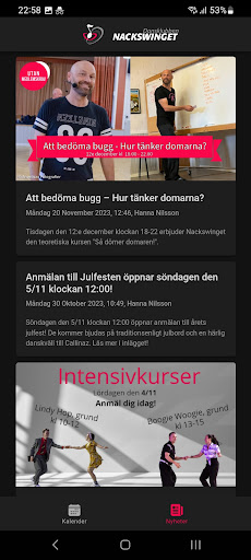 Danssklubben Nackswinget Screen 3