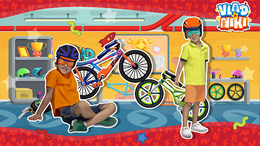 Vlad & Niki: Kids Bike Racing  screenshots 2