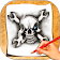 how to draw skulls icon