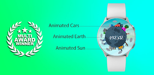 Watch Face Wear OS Earth