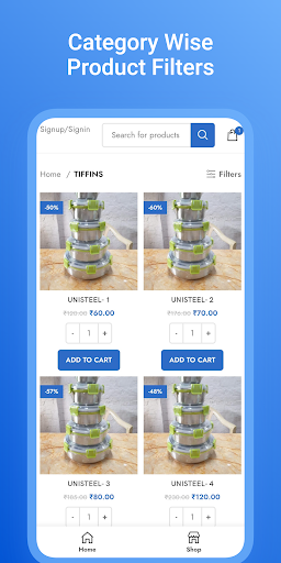 Pragati Stores B2B Screen 2