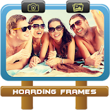 Hoarding  & Banner photo frames icon