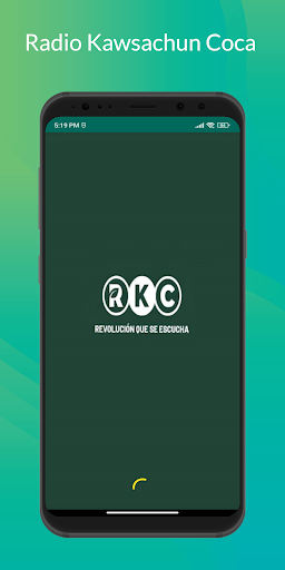 Android application Radio Kawsachun Coca Trópico screenshort