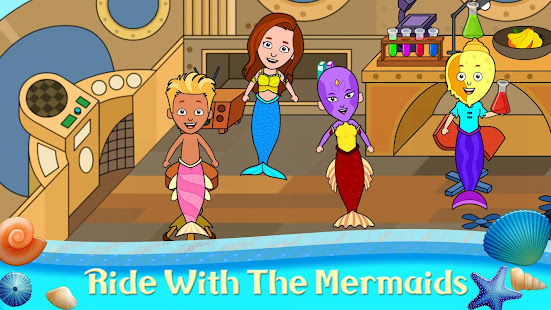 My Tizi Town - Underwater Mermaid Games for Kids 1.0 Screenshots 9