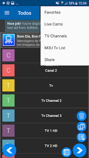 IPTV Tv Online, Series, Movies Screen 2