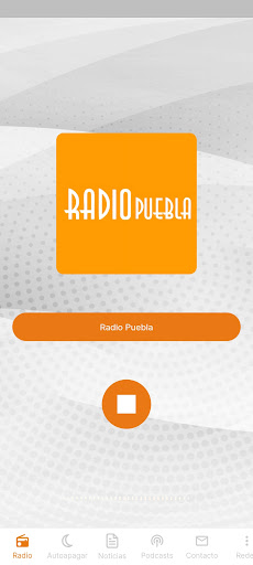 Android application Radio Puebla screenshort