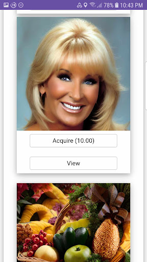 Android application Trendr Collectables screenshort
