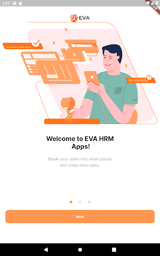 Android application TSP HRM screenshort