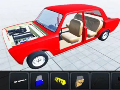 Modified Car Tuning System City Driver Simulation