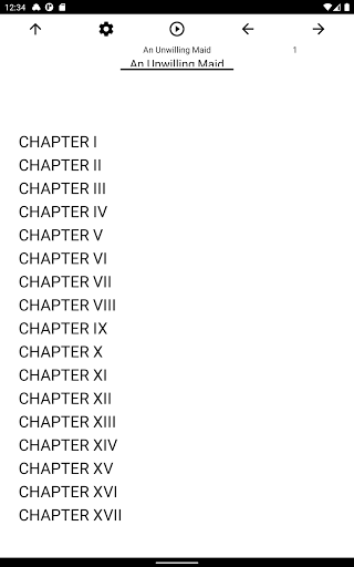 Book, An Unwilling Maid Screen 3