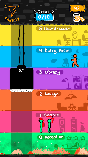 Elevator Dash! Screen 2