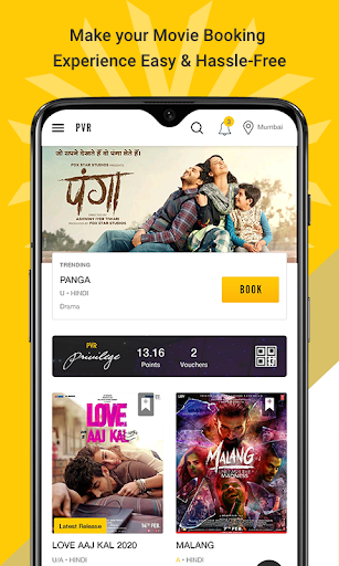 PVR Cinemas - Movie Tickets 8.133 screenshots 1