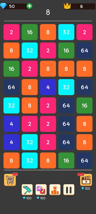 2248 Merge Block Number Puzzle - New - (Android)