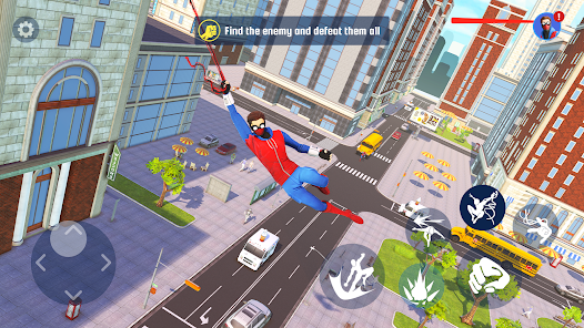 Spider Fighting Hero Game v2.9.1 MOD (Godmode, Free Skills, Skins) APK