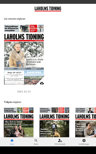 Laholms Tidning Screen 3