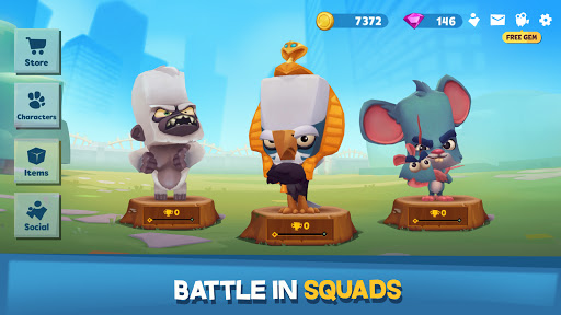 Zooba: เกม Zoo Combat Battle Royale ฟรีสำหรับทุกคน