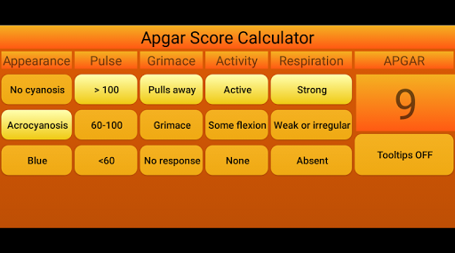 APGAR Score Screen 3
