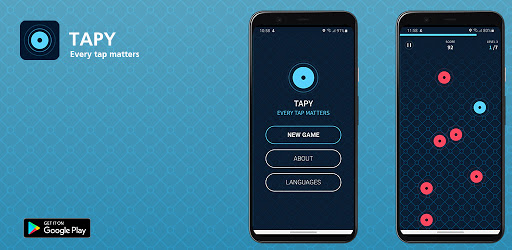 Android application Tapy screenshort