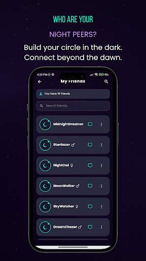 NightLink Anonymous Social