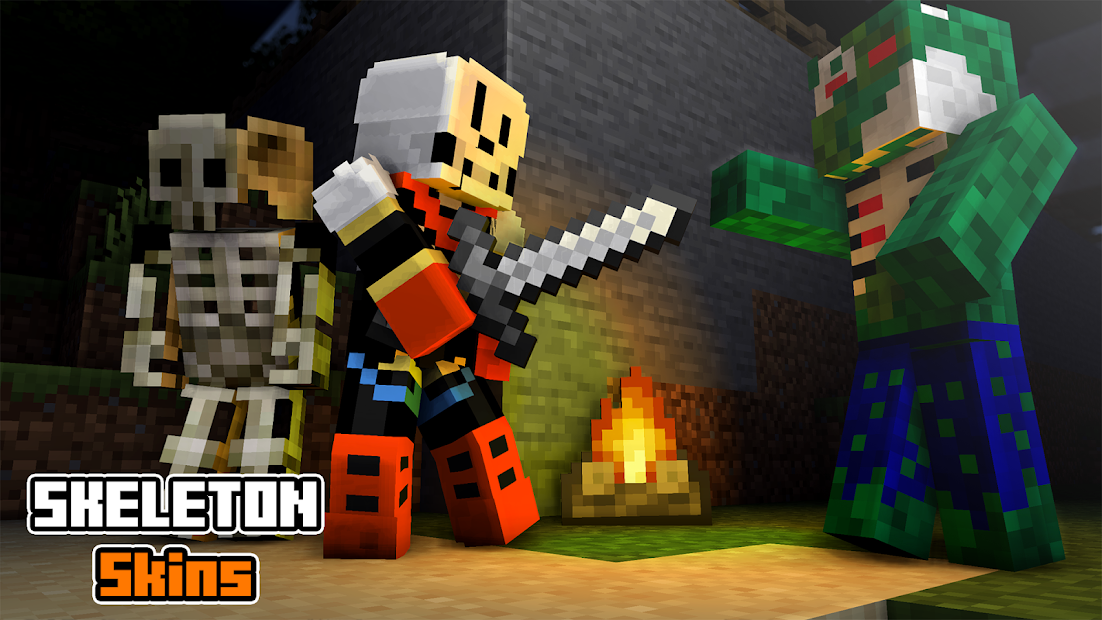 Captura de Pantalla 2 New Skeleton Skins android
