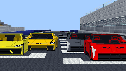 Android application Cars Mod for Minecraft PE screenshort