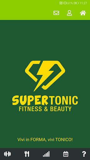 Android application SUPERTONIC workout screenshort