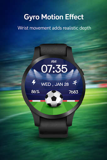 Soccer Energy Watch Face screenshot 2