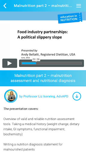 Education In Nutrition Screen 2