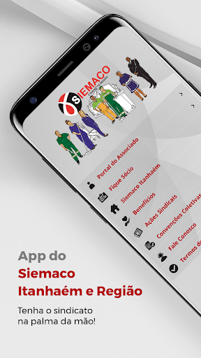 Android application Siemaco Itanhaém screenshort