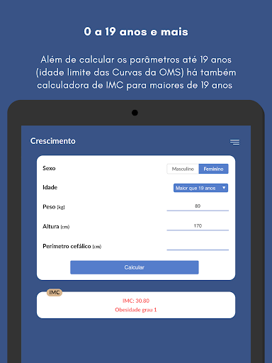 Calculadora de crescimento