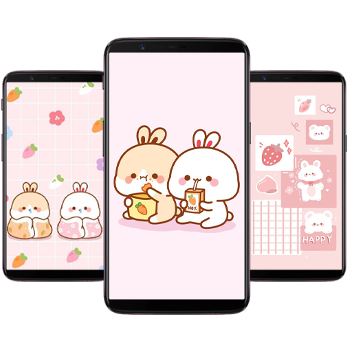 Cute Bunny Aesthetic Wallpaper Download on Windows
