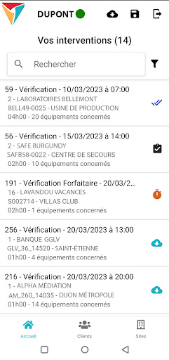 Progespi Mobile Screen 2
