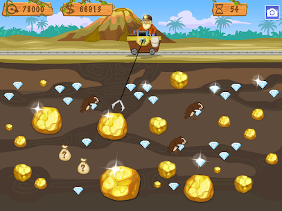 Gold Miner World Tour: Gold Rush Puzzle RPG Game 7