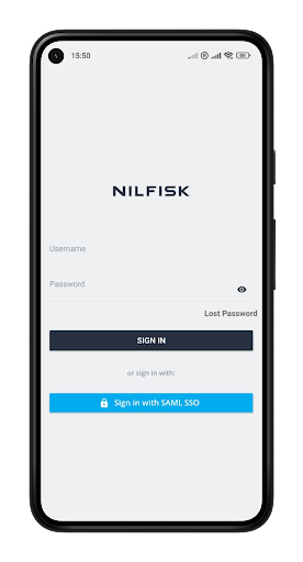 Android application NilfiskU screenshort
