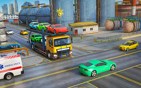 Heavy Truck Simulator Games 3D Varies with device APK screenshots 8