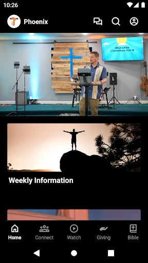 Android application The Phoenix Church screenshort