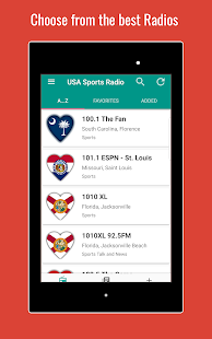 USA Sports Radio Screenshot