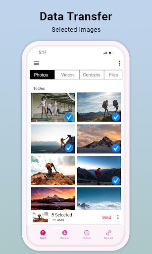 Data Transfer  File Sharing