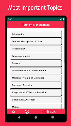 Tourism Management Books Free App