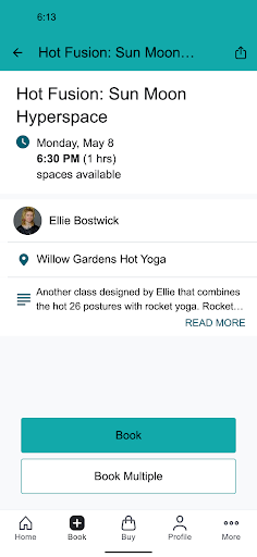 Willow Gardens Hot Yoga Screen 3