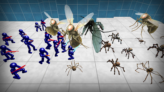 Stickman Spiders Battle Simulator  screenshots 3