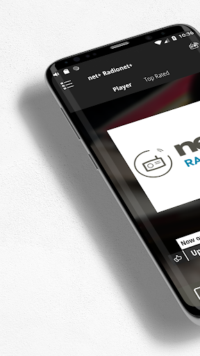 Android application net+ Radionet+ screenshort